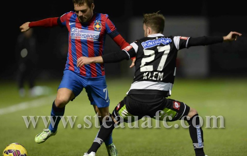 STEAUA - ŢSKA SOFIA 1-0. Ţucudean a debutat în tricoul "roş-albaştrilor"