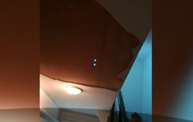 Tavanul unui apartament din Popești Leordeni s-a prăbușit peste o mamă și copilul ei în timp ce dormeau!