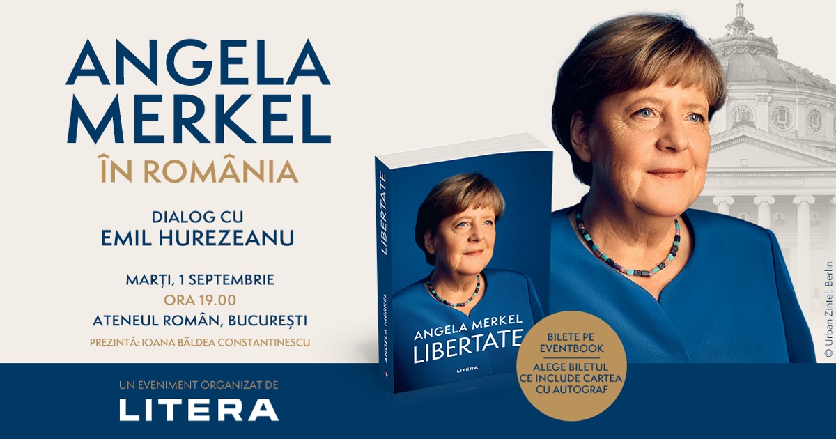 Angela Merkel lansare de carte la București