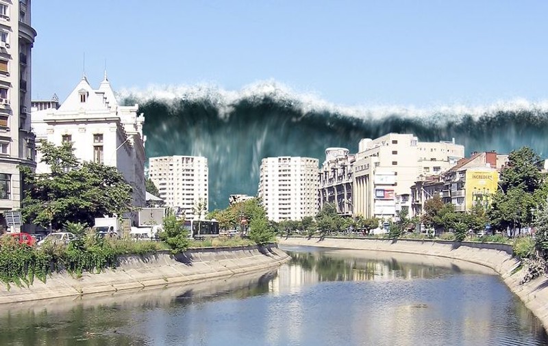 Aşa ar putea fi inundată Capitala!