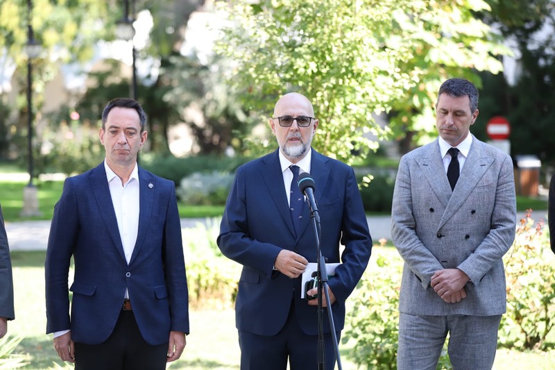 Kelemen Hunor la Consultările de la Cotroceni, 17 septembrie 2026. Sursă foto: Dumitru Angelescu