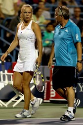 Caroline și Piotr Wozniacki