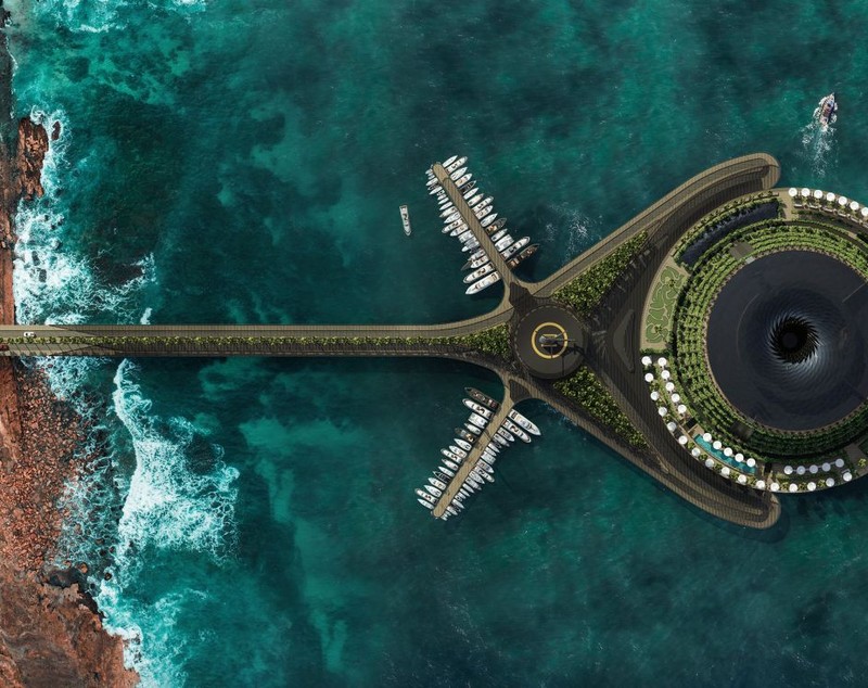 Un hotel plutitor, care se învârte în mare, va fi construit în Qatar. Clădirea va funcționa și ca un uriaș generator