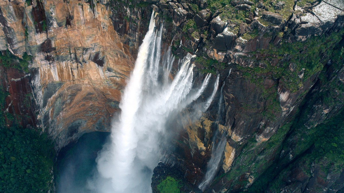 Cascada Angel din Venezuela