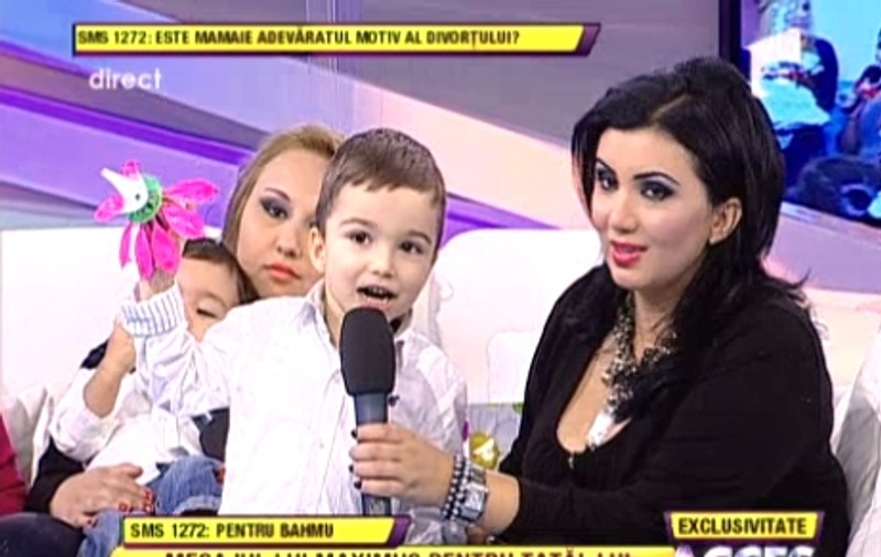 Maximus, fiul lui Prigoană: "Tati, mi-e dor de tine"