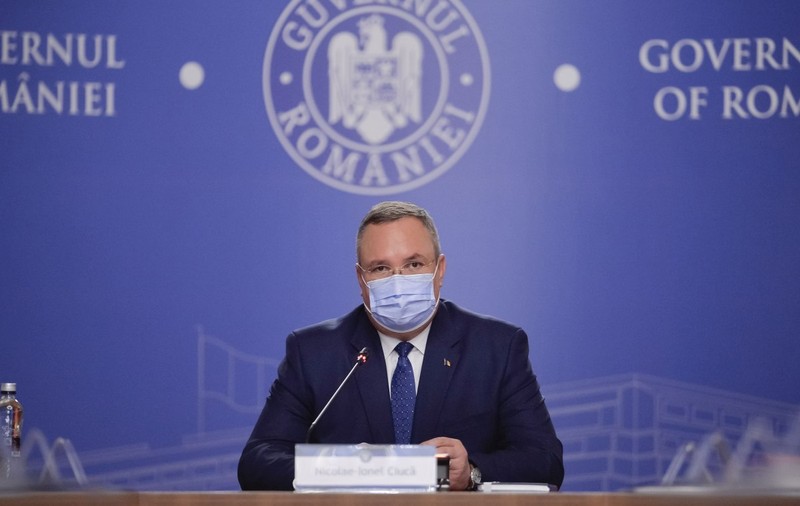 SURSE: Premierul Ciucă, discuții la Ambasada SUA de la București despre situația din Ucraina
