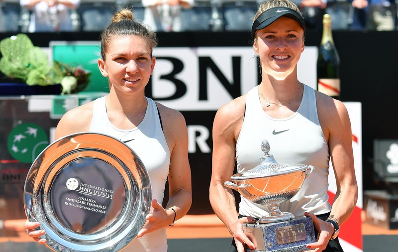 Simona Halep, învinsă de Elina Svitolina, în finala de la Roma. Umilință în primul set
