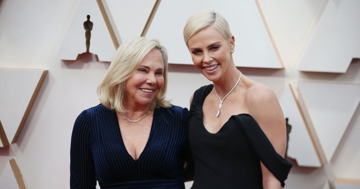 Charlize Theron și mama ei, Gerda