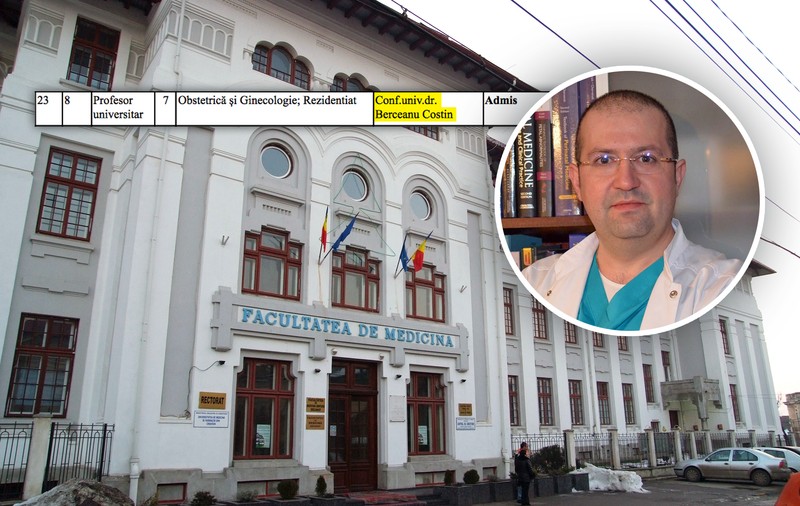 Doctor cercetat pentru ucidere din culpă primește post de profesor la Universitatea de Medicină și Farmacie din Craiova