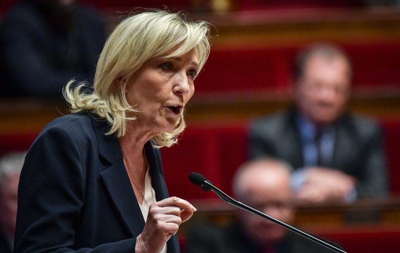 Marine Le Pen este vizată de o procedură judiciară cu privire la o presupusă finanţare ilegală a campaniei sale prezidenţiale din 2022