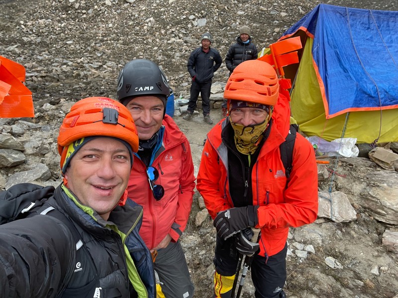 Horia Colibășanu, alături de Peter Hamor și Marius Gane. Foto: arhiva personală