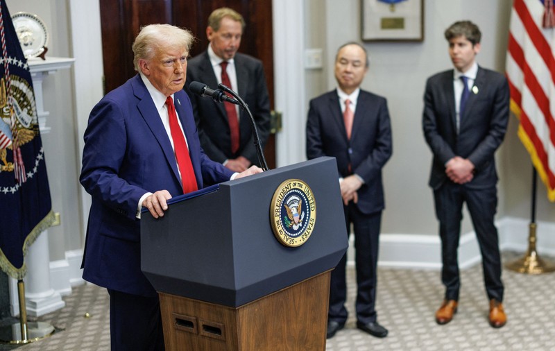 Donald Trump anunță proiectul Stargate de 500 de miliarde de dolari: „Notați numele. Îl veți auzi des”