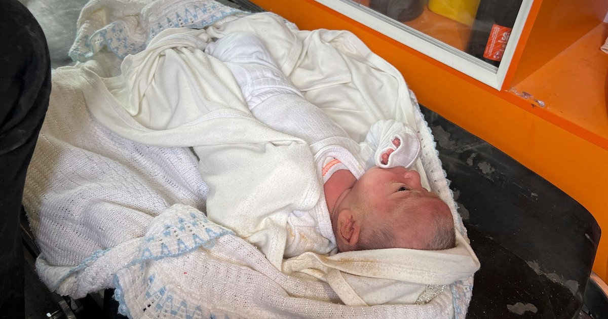 Bebelușa Ella a supraviețuit miraculos unui atac aerian din Gaza. FOTO: Profimedia.