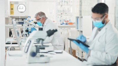 laborator cercetatori stiinta