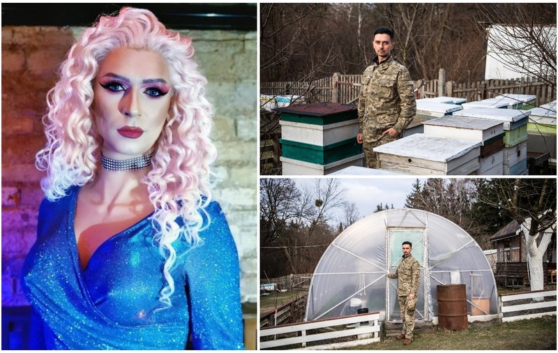 Un travestit ucrainean s-a înrolat în armată și a făcut singur 100 de sicrie pentru civilii uciși de ruși la Bucha