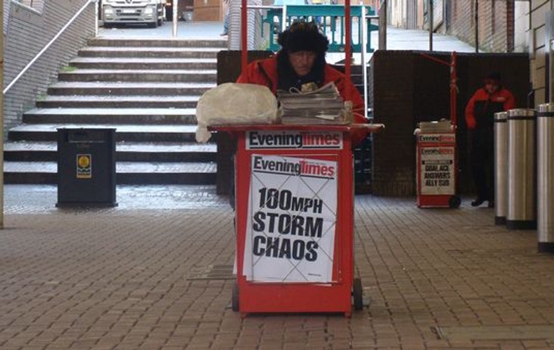 Haos la Glasgow! Vezi ce furtună violentă a lovit oraşul scoţian