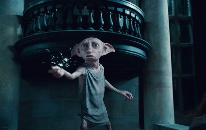 Dobby, spiridușul lui Harry Potter a fost surprins de camerele de supraveghere din curtea unei case din SUA