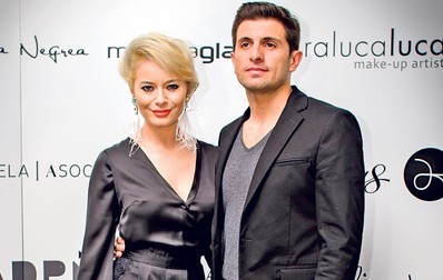 Laura Cosoi și soțul ei, Cosmin Curticăpean