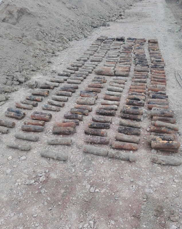 Depozit de muniție descoperit într-o comună din Tulcea. Pirotehniștii au căutat două zile să găsească toată muniția