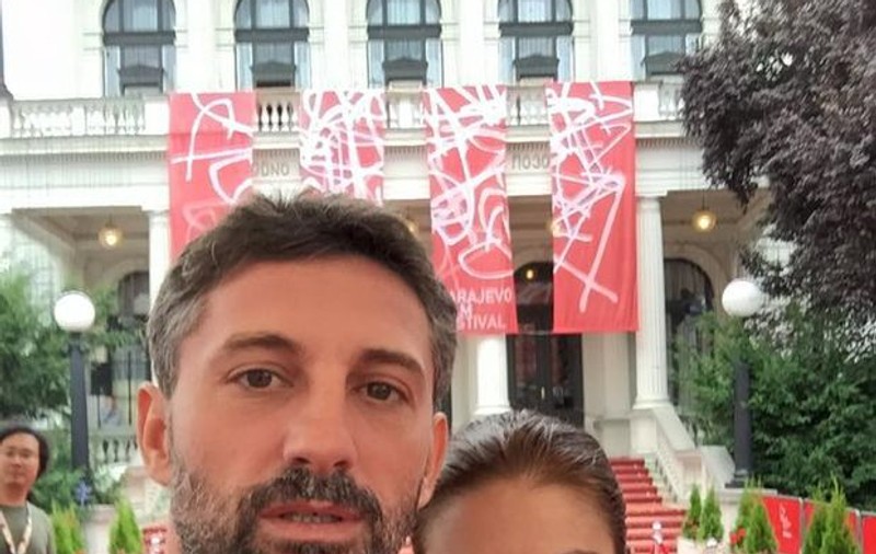 Actorul Andi Vasluianu și partenera lui de viață au fost nași. "Am devenit părinți spirituali"