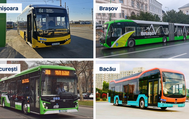 Cine sunt primarii care fac investiții majore în transportul public