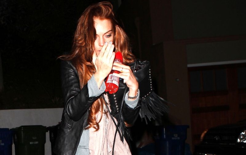 Lindsay Lohan, în cădere liberă