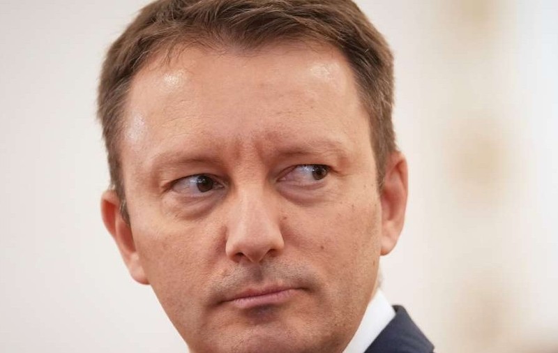 Premierul desemnat Siegfried Mureșan la o conferință de presă în Parlament. Foto: Profimedia