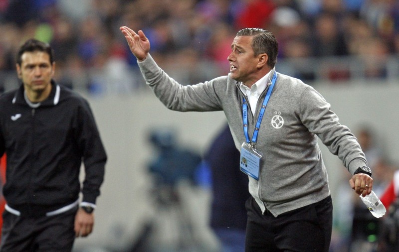 Steaua - CSM Poli Iași 1-1. Reghecampf: ”Am luat un gol pe o greșeală. E bine că s-a întâmplat azi!”. Alt scandal cu Daum