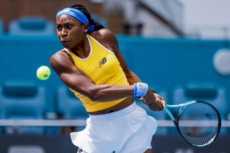 Cori „Coco” Gauff, în acțiune | Foto: EPA