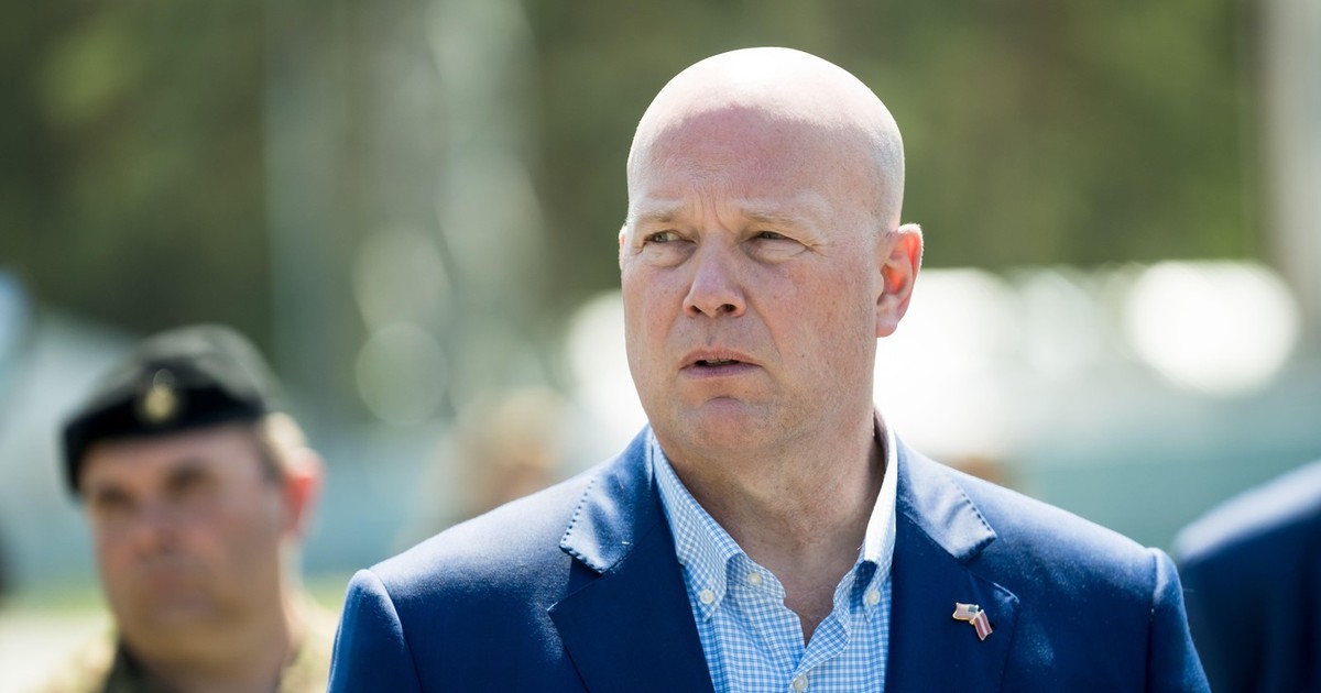 Matthew Whitaker, în vizită la baza militară Adazi, Letonia. Imagine cu caracter ilustrativ Foto: Profimedia