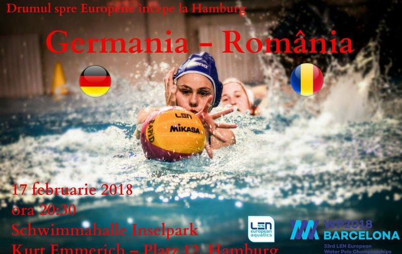 România - Germania 9-6, în barajul pentru Campionatul European de polo feminin. Fetele cedaseră la 8 goluri în tur