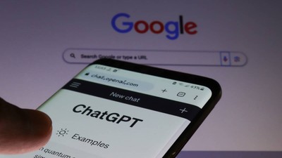 ChatGPT telefon Google