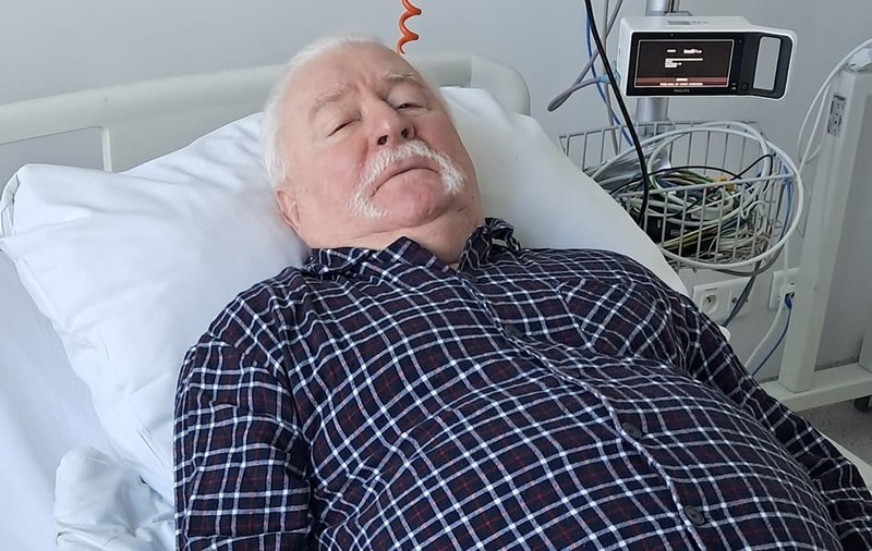Lech Walesa, internat în spital: „Control cardiologic. Nu s-a simțit bine în ultima vreme”