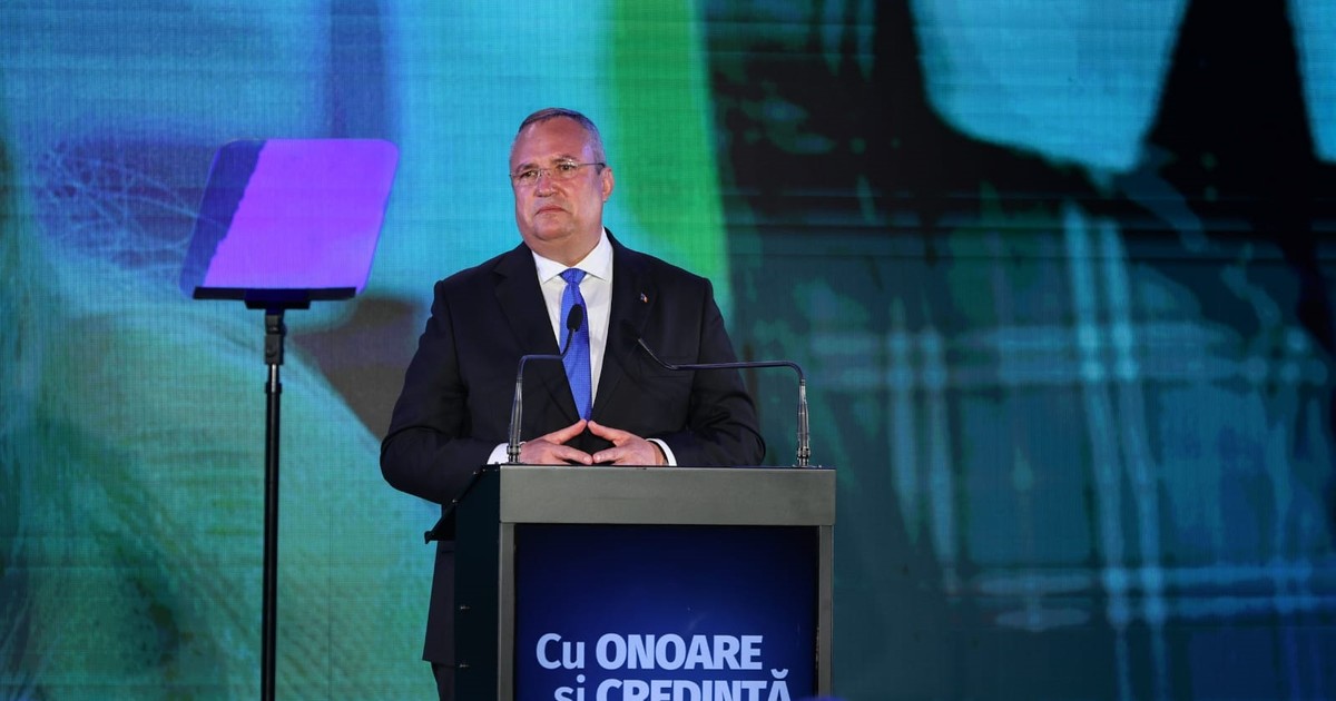Nicolae Ciucă la lansarea programului politic FOTO Vlad Chirea