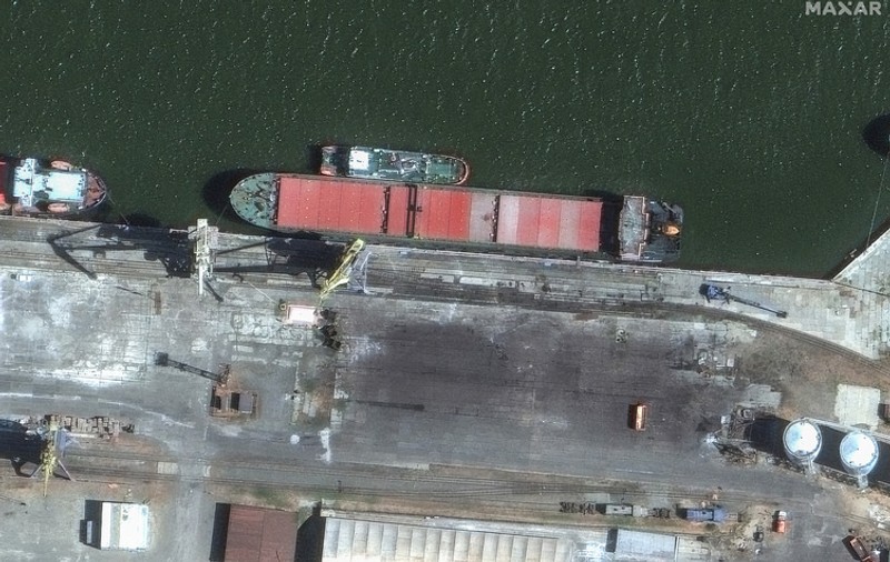 Navă suspectată că transportă rachete balistice iraniene, văzută într-un port rusesc de la Marea Caspică
