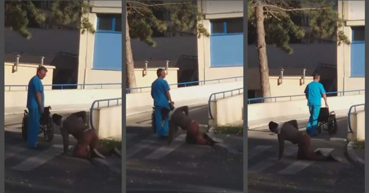 Ciobanul lăsat să se târască prin fața Spitalului din Călărași a făcut afirmații șocante: "M-au lăsat ca pe un câine"