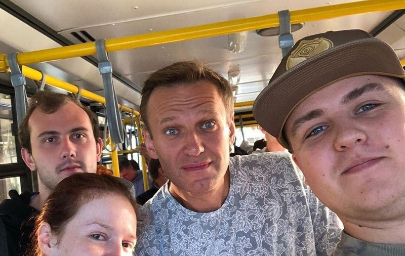 Ultima fotografie cu liderul opoziției ruse Alexei Navalnîi, când ar fi fost deja otrăvit