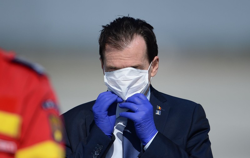 Ludovic Orban anunţă că vor exista şi sancţiuni pentru cei care nu vor purta masca de protecţie după 15 mai