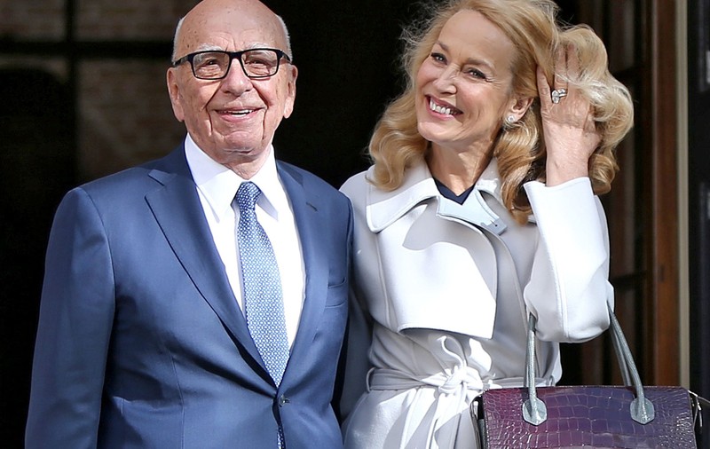 Rupert Murdoch s-a căsătorit cu fosta soție a lui Mick Jagger: „Sunt cel mai fericit bărbat din lume”