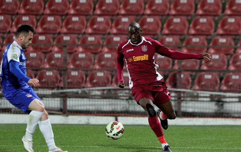 Liga I: CSMS Iași - CFR Cluj 0-3. Gregory Tade și-a făcut norma