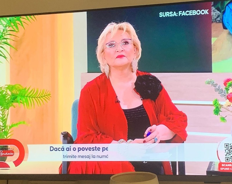 Reacția Mihaelei Tatu după ce a fost înlocuită în emisiunea „În direct cu România”, de Mirela Vaida. „Totul s-a petrecut atât de brusc”
