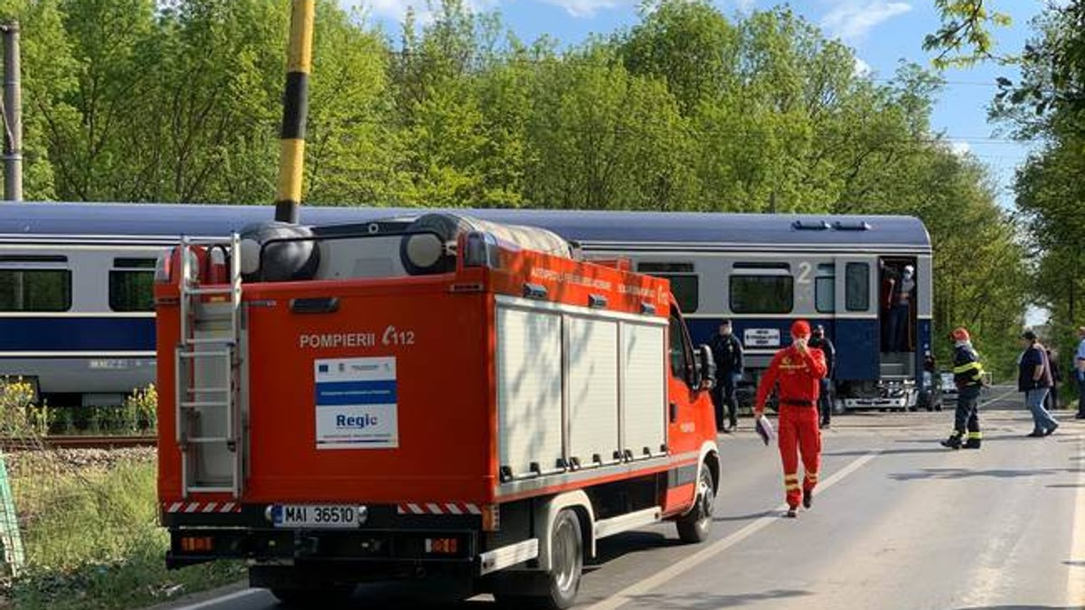 Sinucidere la bariera de cale ferată, în Timișoara. Un bărbat s-a aruncat în fața trenului