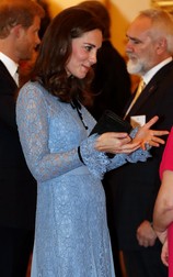 Primele imagini cu Kate Middleton însărcinată cu al treilea copil