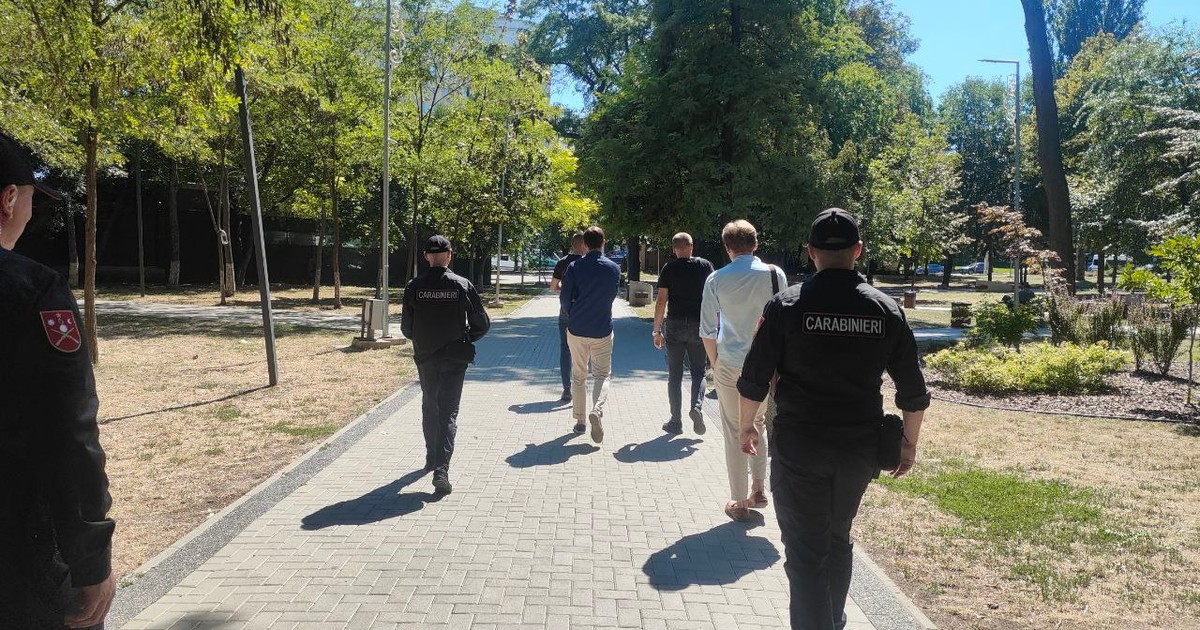Iuri Vitneanski, ridicat de polițiști. Foto Telegram