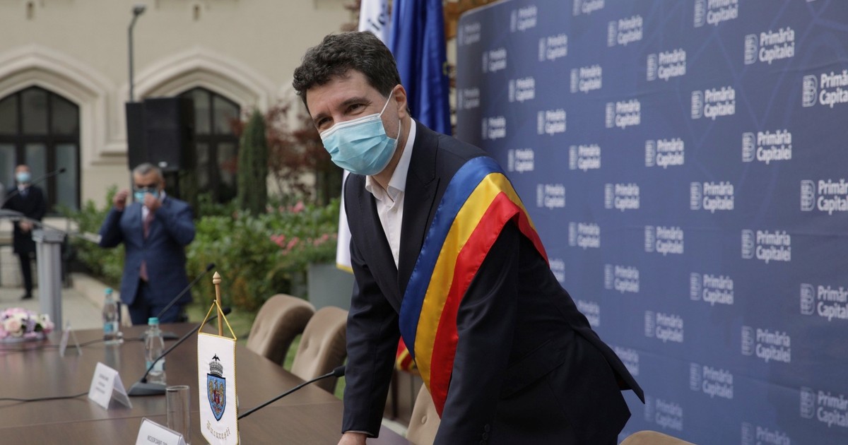 Primarul Capitalei, Nicușor Dan. Foto: Vlad Chirea