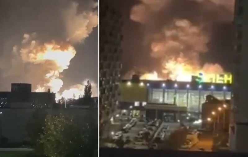 Rusia a interceptat peste 200 de drone ucrainene într-un atac nocturn. Rafinăria din Novorossiisk, principala țintă | VIDEO