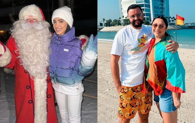 Unde petrec vedetele Crăciunul. Adelina Pestrițu e cu familia în Laponia, în timp ce Cătălin Măruță e în Dubai