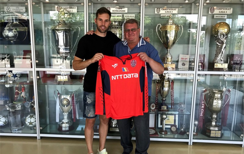 Portarul Jesus Fernandez, la CFR Cluj. A cucerit Liga Campionilor cu Real Madrid