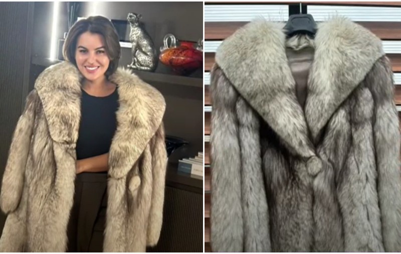 Romina Gingașu, soția moștenitorului Ferrari, a cumpărat blana de vulpe argintie a Elenei Ceaușescu. „Am plătit câteva mii de euro pe ea”