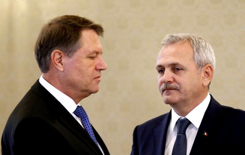 Liviu Dragnea, după ce Iohannis l-a acuzat de retorică anti-europeană: "Am o singură replică, să nu se mai înece când vorbeşte de România". Mesajul către Gabriela Firea